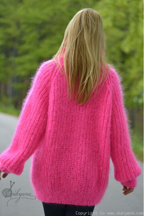 Handknt mohair sweater Turtleneck jumper soft pullover/T9 Handknt mohair sweater Turtleneck jumper soft pullover/T9